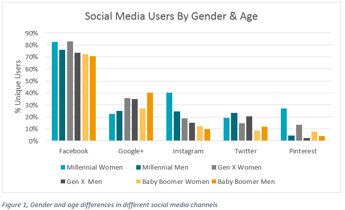 demographics of social media users 1